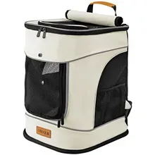 Cadoca® Katzenrucksack Beige 41x30x34cm Cadoca® Katzenrucksack Beige 41x30x34cm