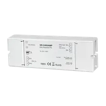 SR-2400AMP DALI-2 Repeater mit integrierter Bus-Stromversorgung, 100-240V AC, 16V DC, 150mA SR-2400AMP DALI-2 Repeater mit integrierter Bus-Stromversorgung, 100-240V AC, 16V DC, 150mA