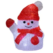 LED Acryl Figur Weihnachten Schneemann S LED Acryl Figur Weihnachten Schneemann S