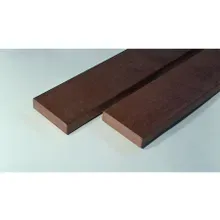 Massaranduba Dielen, KD, beidseitig glatt mit Längskanten gerundet, 25 x 100 mm, 2,44 m lang Massaranduba Dielen, KD, beidseitig glatt mit Längskanten gerundet, 25 x 100 mm, 2,44 m lang