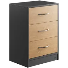 Nachttisch Eloise Holz/Grau 54x39x28cm Nachttisch Eloise Holz/Grau 54x39x28cm