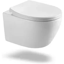 HOROW UG09R Wand-WC aus Keramik mit Soft-Close-Sitz & Superspin-Spülung - UG09R HOROW UG09R Wand-WC aus Keramik mit Soft-Close-Sitz & Superspin-Spülung - UG09R