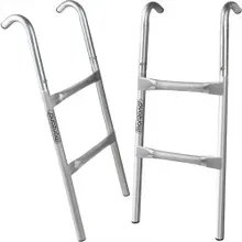 Trampolinleiter 76 cm 2 Metallstufen Trampolinleiter 76 cm 2 Metallstufen