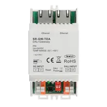 SR-GW-TDA Tuya DALI Gateway mit 250 mA Bus-Netzteil, 64 Adressen, App-Steuerung via Ethernet SR-GW-TDA Tuya DALI Gateway mit 250 mA Bus-Netzteil, 64 Adressen, App-Steuerung via Ethernet