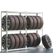 monzana® Reifenregal 2er-Set 180x120x40cm verzinkt 795kg monzana® Reifenregal 2er-Set 180x120x40cm verzinkt 795kg