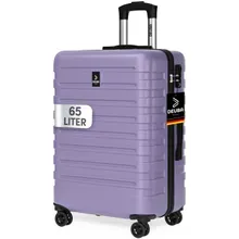 Deuba® Hartschalenkoffer New York Pastelllila 65L Rollen 360º ABS Deuba® Hartschalenkoffer New York Pastelllila 65L Rollen 360º ABS