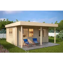 Gartenhaus mit Vordach “Ian C” 5x4m | Modernes Gartenhaus aus Holz mit Vordach | Gartenhaus mit Überdachung im Garten Gartenhaus mit Vordach “Ian C” 5x4m | Modernes Gartenhaus aus Holz mit Vordach | Gartenhaus mit Überdachung im Garten