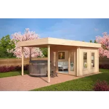 Modernes Gartenhaus mit Sonnendach „Lucas E“ 6x3m | Modernes Gartenhaus aus Holz | 4x6m großes Gartenhaus mit Sonnendach | Gartenhaus mit Vordach Modernes Gartenhaus mit Sonnendach „Lucas E“ 6x3m | Modernes Gartenhaus aus Holz | 4x6m großes Gartenhaus mit Sonnendach | Gartenhaus mit Vordach