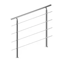 Treppengeländer Edelstahl 120cm 4 Streben Treppengeländer Edelstahl 120cm 4 Streben