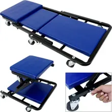 Kfz-Montageliege Rollbrett Blau 92x44x12cm umbaubar Kfz-Montageliege Rollbrett Blau 92x44x12cm umbaubar