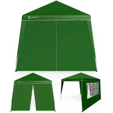 Casaria® Faltpavillon Capri Grün 3x3m inkl 2 Seitenwänden UV-Schutz 50+ Casaria® Faltpavillon Capri Grün 3x3m inkl 2 Seitenwänden UV-Schutz 50+