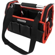 monzana® Werkzeugtasche Schwarz/Rot 33cm monzana® Werkzeugtasche Schwarz/Rot 33cm