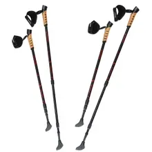 Nordic Walking Stöcke 2er-Set Rot Nordic Walking Stöcke 2er-Set Rot