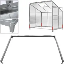 Stahlfundament verzinkt 190x122x12cm - für Anlehngewächshaus Stahlfundament verzinkt 190x122x12cm - für Anlehngewächshaus