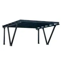 Carport Premium, Aluminium mit Solardach für 2 PKW, beidseitig Glasmodule, Modulleistung 460 W, 15 Module pro Carport, Caportmaße 5850 mm (B) x 5200 mm (T) x 3000 mm (H) Carport Premium, Aluminium mit Solardach für 2 PKW, beidseitig Glasmodule, Modulleistung 460 W, 15 Module pro Carport, Caportmaße 5850 mm (B) x 5200 mm (T) x 3000 mm (H)