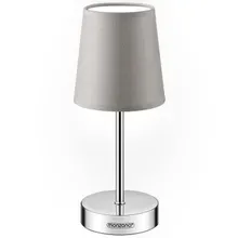 Tischlampe Lumière Taupe 32x13x13cm Tischlampe Lumière Taupe 32x13x13cm