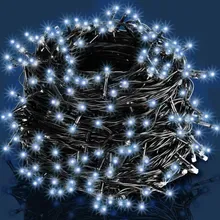 Lichterkette Weihnachten Kaltweiß 40m Lichterkette Weihnachten Kaltweiß 40m