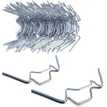 Gewächshausklammern 50er-Set Edelstahl Gewächshausklammern 50er-Set Edelstahl