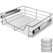 Casaria® Teleskopschublade 3er-Set 60cm Schrankbreite Außenmaß Casaria® Teleskopschublade 3er-Set 60cm Schrankbreite Außenmaß