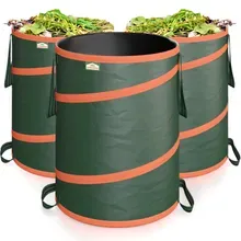 Gardebruk® Popup Gartenabfallsack 3er-Set Grün je 165 Liter Gardebruk® Popup Gartenabfallsack 3er-Set Grün je 165 Liter