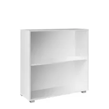 Bücherregal Vela Weiß 2 Fächer Bücherregal Vela Weiß 2 Fächer