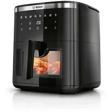 BOSCH Serie 6 Heißluftfritteuse Schwarz MAF671B0 BOSCH Serie 6 Heißluftfritteuse Schwarz MAF671B0