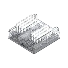 LED Anschlussverbinder – 6-polig, 12 mm, lötfrei & konfigurierbar für RGBCCT COB LED-Streifen (ohne Kabel) LED Anschlussverbinder – 6-polig, 12 mm, lötfrei & konfigurierbar für RGBCCT COB LED-Streifen (ohne Kabel)
