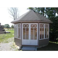 8-Eck-Holzpavillon “Katrin” 4x4m 8-Eck-Holzpavillon “Katrin” 4x4m