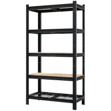 Schwerlastregal Premium Schwarz 180x90x40cm 875kg Schwerlastregal Premium Schwarz 180x90x40cm 875kg