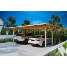 Doppelcarport “Dora XL” 6x5m Doppelcarport “Dora XL” 6x5m