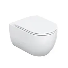 HOROW UG16R Spülrandloses Wand-WC mit Soft-Close-Deckel, 54×36×35,5cm - UG16R HOROW UG16R Spülrandloses Wand-WC mit Soft-Close-Deckel, 54×36×35,5cm - UG16R