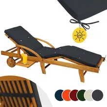 Auflage Sunlounger Anthrazit 195x55x5cm Auflage Sunlounger Anthrazit 195x55x5cm