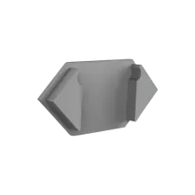 Endkappe für LED Alu Trockenbauprofil Exo-T5_16 + Cover PC45 _16 Endkappe für LED Alu Trockenbauprofil Exo-T5_16 + Cover PC45 _16