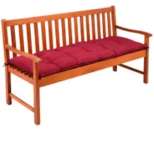 Bankauflage Dunkelrot 145x45x8cm Bankauflage Dunkelrot 145x45x8cm