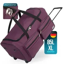 monzana® Rollenreisetasche Violett 85L monzana® Rollenreisetasche Violett 85L