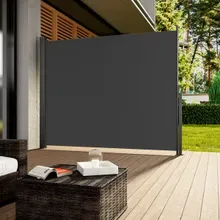 Seitenmarkise Nosara Anthrazit 180x300cm ausziehbar Seitenmarkise Nosara Anthrazit 180x300cm ausziehbar