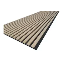 Akustikpaneele, schallabsorbierend, Bambus roh, auf schwarzem Filz, 18 x 605 mm in der Länge 2,7 m Akustikpaneele, schallabsorbierend, Bambus roh, auf schwarzem Filz, 18 x 605 mm in der Länge 2,7 m