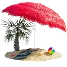 Sonnenschirm Hawaii Rot Ø160cm UV-Schutz 30+ Sonnenschirm Hawaii Rot Ø160cm UV-Schutz 30+