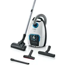 BOSCH Serie 8 Staubsauger mit Beutel ProSilence Weiß BGB75XSIL BOSCH Serie 8 Staubsauger mit Beutel ProSilence Weiß BGB75XSIL