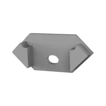 Endkappe für LED Alu Fliesenprofil Exo-F2_15 + Cover PC45 _16 Endkappe für LED Alu Fliesenprofil Exo-F2_15 + Cover PC45 _16