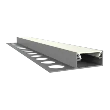 LED Fliesen-Abschlussprofil 2m EXO-F1H_16 (16 mm) – Flächenbündiges Fliesenprofil für LED-Strips LED Fliesen-Abschlussprofil 2m EXO-F1H_16 (16 mm) – Flächenbündiges Fliesenprofil für LED-Strips