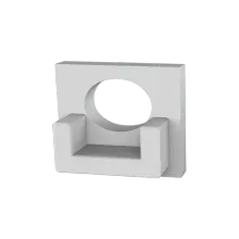 Endkappe für LED Alu Aufbauprofil Exo-A0-8 Endkappe für LED Alu Aufbauprofil Exo-A0-8