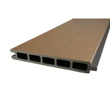Einzelelement WPC Coex. Zaun / Sichtschutz / Steckzaun, 20 x 140 x 1790 mm, beidseitig stark gebürstet, Modulares Zaunsystem in teak (Serie WoodoWyk) Einzelelement WPC Coex. Zaun / Sichtschutz / Steckzaun, 20 x 140 x 1790 mm, beidseitig stark gebürstet, Modulares Zaunsystem in teak (Serie WoodoWyk)