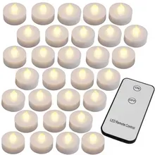monzana® LED Teelichter 30er-Set Warmweiß mit Fernbedienung monzana® LED Teelichter 30er-Set Warmweiß mit Fernbedienung