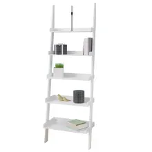 Leiterregal Treppenregal Weiß 180x64x37cm Leiterregal Treppenregal Weiß 180x64x37cm
