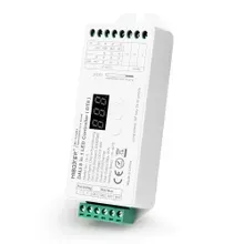 MiBoxer DL-X DALI 5-in-1 LED-Controller DT8 – Konstantspannung, 12–24 V DC, 6 A/Kanal, max. 20 A MiBoxer DL-X DALI 5-in-1 LED-Controller DT8 – Konstantspannung, 12–24 V DC, 6 A/Kanal, max. 20 A