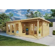 Gartenhaus mit Terrasse “Malaga 2” 7x4m | Gartenhaus mit Veranda 7x4m | Gartenhaus mit Terrasse und Terrassenüberdachung Gartenhaus mit Terrasse “Malaga 2” 7x4m | Gartenhaus mit Veranda 7x4m | Gartenhaus mit Terrasse und Terrassenüberdachung