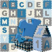 Puzzlematte 86-tlg Blau Puzzlematte 86-tlg Blau