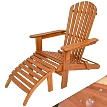 Casaria® Sonnenstuhl Adirondack Akazienholz inkl Fußstütze Casaria® Sonnenstuhl Adirondack Akazienholz inkl Fußstütze