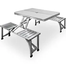 Casaria® Campingtisch Alu für 4 Personen klappbar Casaria® Campingtisch Alu für 4 Personen klappbar